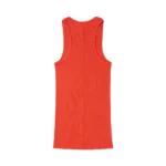 SKYLRK Logo Men's Tank Fire — front view, relaxed fit sleeveless streetwear tank top