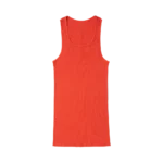 SKYLRK Logo Men's Tank Fire — front view, relaxed fit sleeveless streetwear tank top
