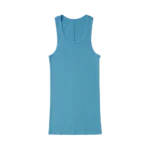 SKYLRK Logo Men's Tank Spa — front view, relaxed streetwear fit