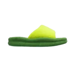 Side profile of SKYLRK Rest Slide Tennis showing deep-cushioned EVA footbed thickness
