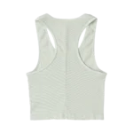 Minimalist women's streetwear tank side fit — SKYLRK Tank Sprout relaxed silhouette profile