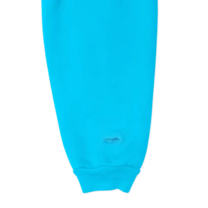 SKYLRK Super Blue Zip Hoodie front view oversized streetwear