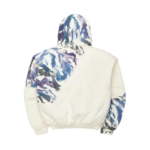 SKYLRK Wave Camo Zip Hoodie front view oversized camouflage streetwear
