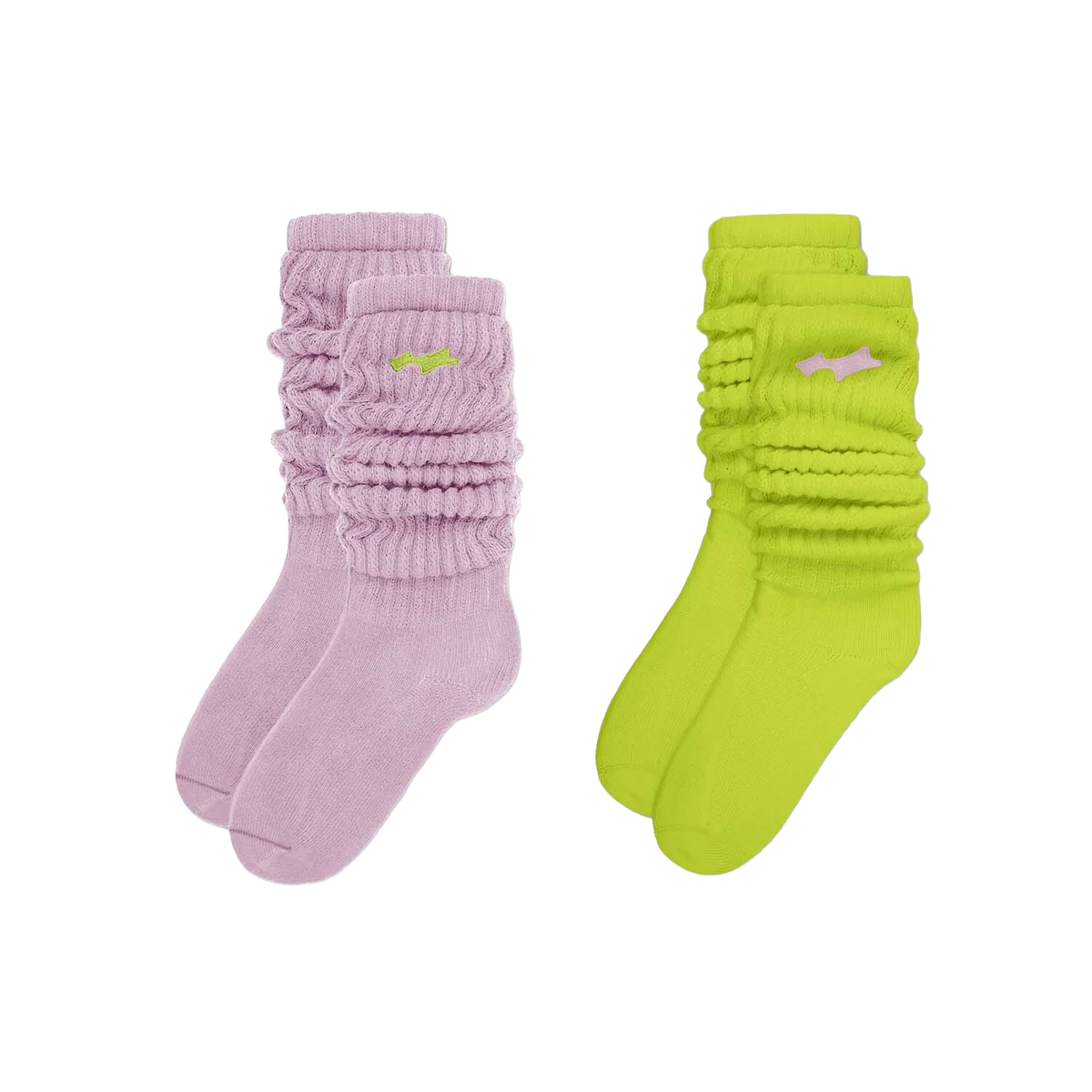 Slouch Sock 2-Pack White | Streetwear Casual Socks Slouch Sock 2-Pack in white — soft streetwear socks for casual everyday wear