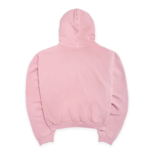 ALT Text 1 Skylrko oversize pink pullover hoodie front view on white background